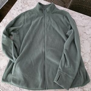 Old Navy Olive Fleece Jacket